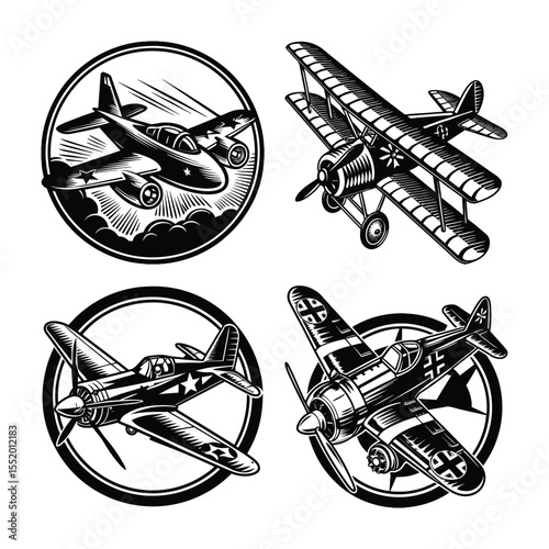 Aviation Lovers Plane Concept  
