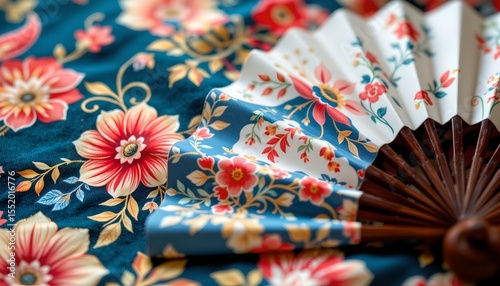 a vibrant collection of umbrellas with intricate floral patterns, each featuring a different combination of colors that evoke a sense of elegance and sophistication