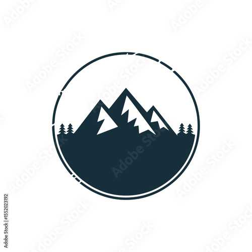 Unique camping logo Modern and minimalist vector and abstract logo