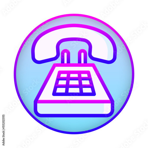 Telephone Icon — Phone, Call & Communication SVG

