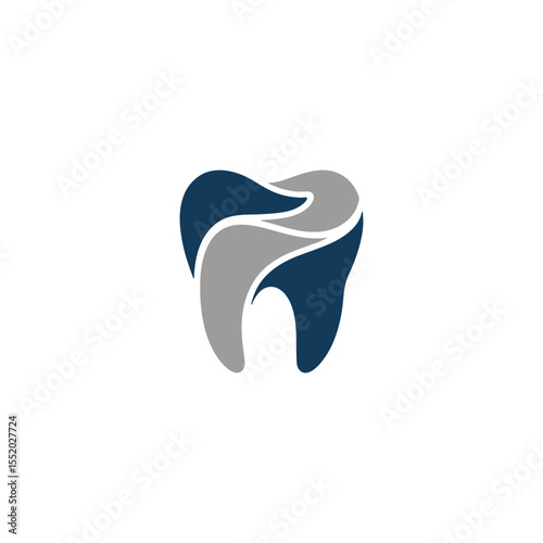 Unique dental logo Modern and minimalist vector and abstract logo