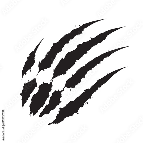  Powerful Claw Marks Graphic Design Element for Branding Logos