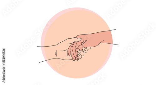 Caring Touch Helping Hand Love And Support Connecting And Harmony