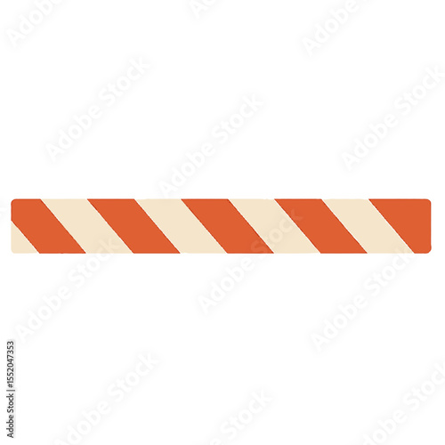 warning tape vector illustration icon on white background
Vector icon on the topic of road traffic