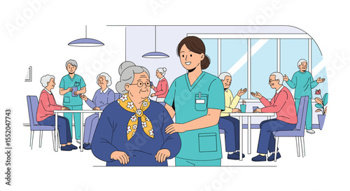 Elderly Care and Support Services in Assisted Living Facilities
