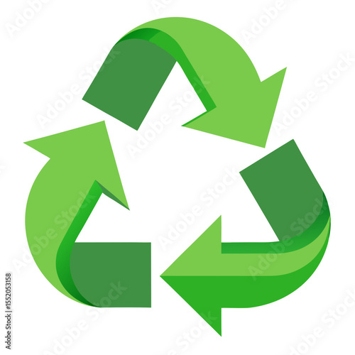 green recycle symbol