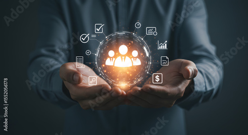 Human Resources and Business Management Concept