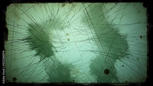 Distressed texture showcases scratches and grunge on a dusty surface creating a unique vintage film background.