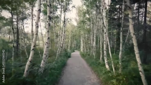 Birch Tree Pathway