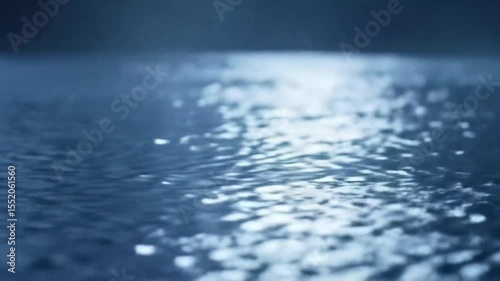 Dark Blue Water Surface