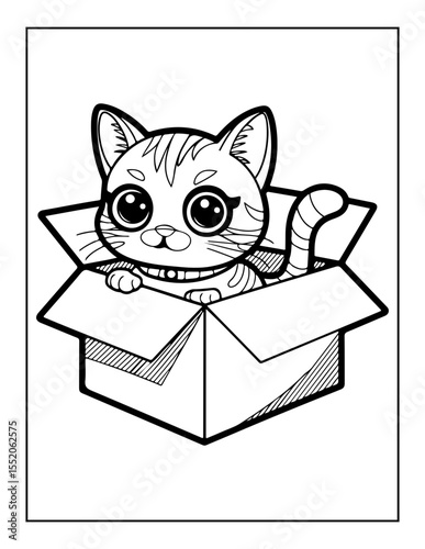 coloring pages isolated on white background