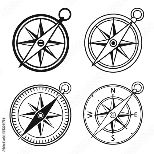 vector set of wheel icons
