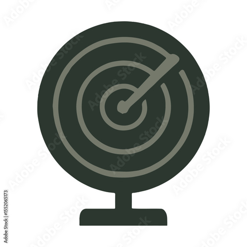 radar vector illustration icon on white background
Vector icon on the topic of road traffic