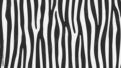 Animated Zebra Stripe Seamless Loop - 4K Organic Animal Print Motion Background