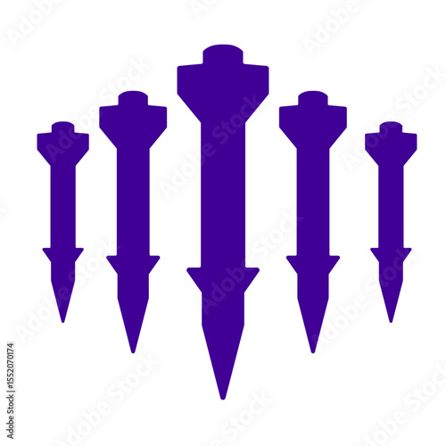 illustration of rocket bomb missile image