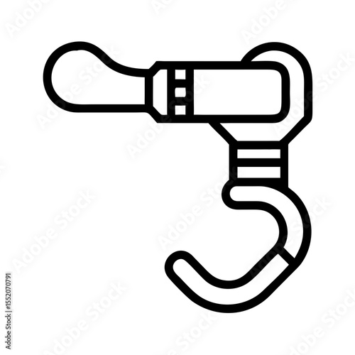 Hook mechanism for securing items in manufacturing and transport  