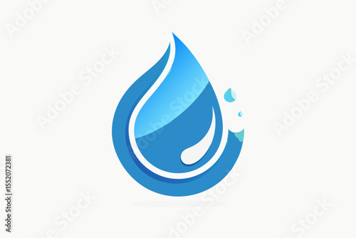 swoosh droplet tip fluid motion