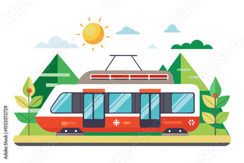 Solar Tram Nature Eco Design  