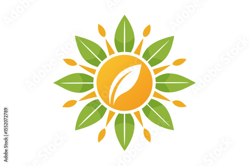 sun leaf rays solar energy