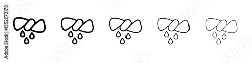 squeeze icon simple vector outline logo