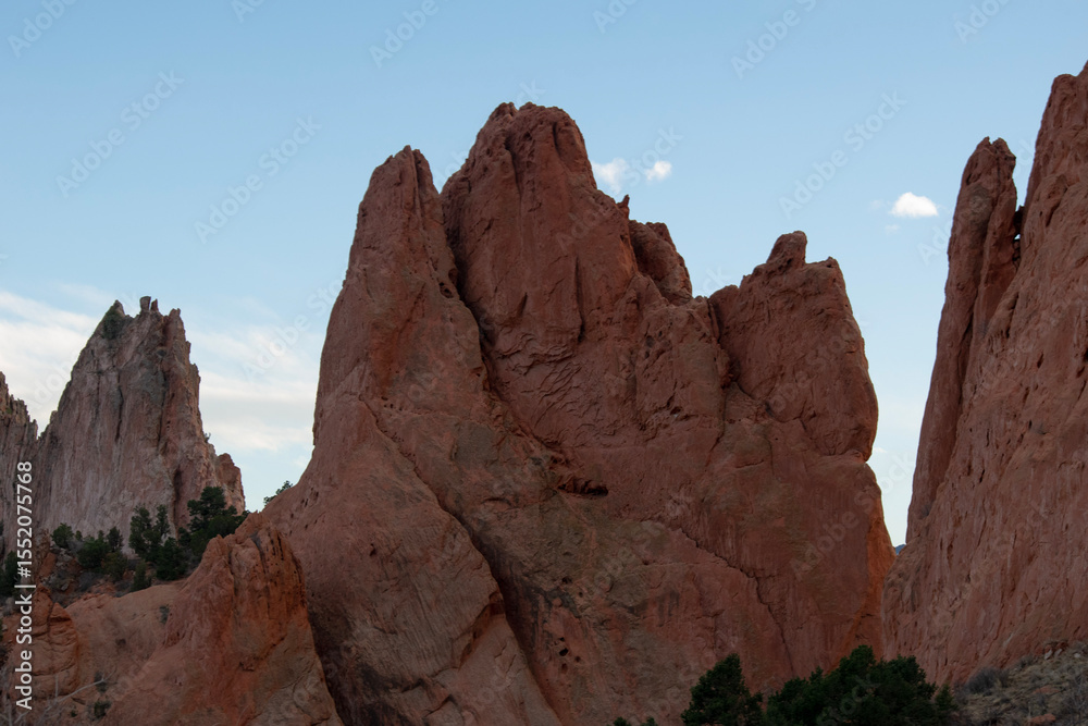 Obraz premium Mountain at Garden of the Gods in Colorado Springs