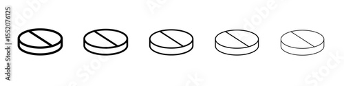 tablet icon simple vector outline logo