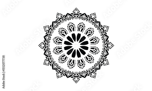 Vector luxury mandala pattern background design with royal fully editable high quality