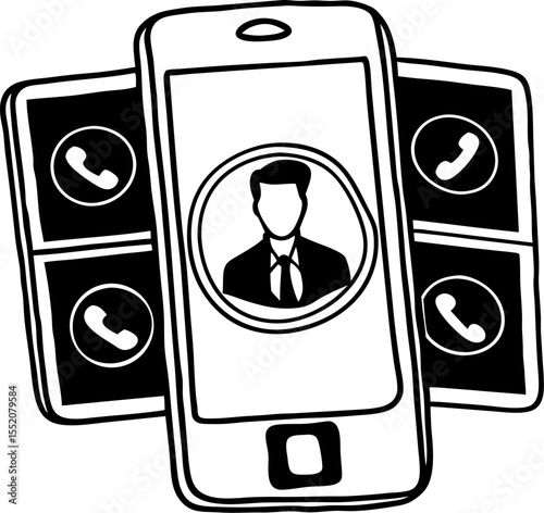 man holding a mobile phone