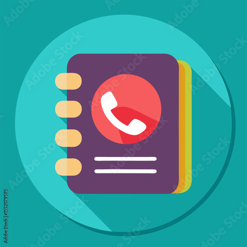 phone flat icon vector pictogram eps 10
