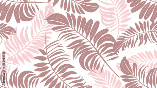 A Seamless Tropical Pattern Of Oversized - Seamless Animal Print Vector