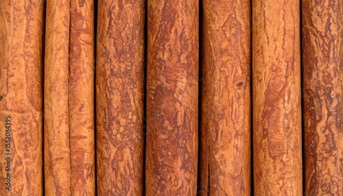 Cinnamon sticks close up