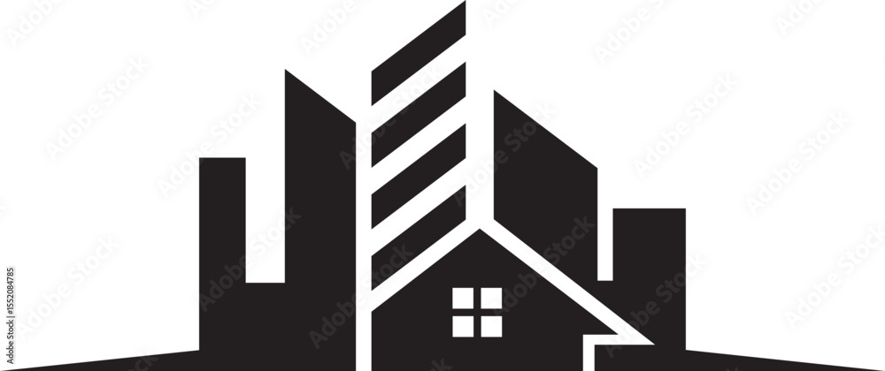 Fototapeta premium Home logo design