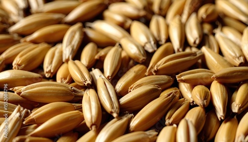 Wheat grains background