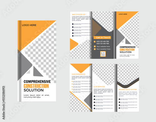 Modern Construction brochure design