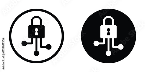 Padlock icon design