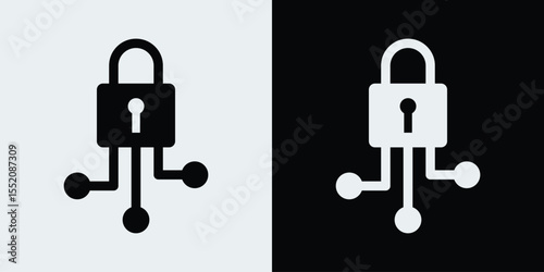 Padlock icon design