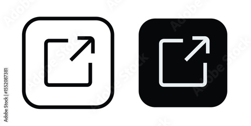 External link or share icon