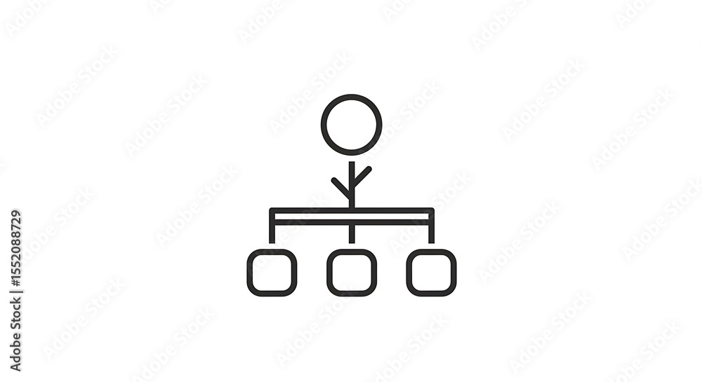 Showing Flowchart Symbol for Process or Organization Structure Showing Flowchart Symbol for Process or Organization Structure