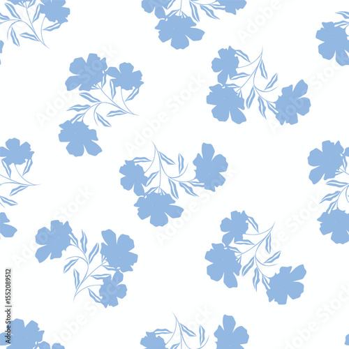 vintage floral seamless pattern. Rich with nostalgia and classic elegance, this pattern evokes the charm of a bygone era for print and textile