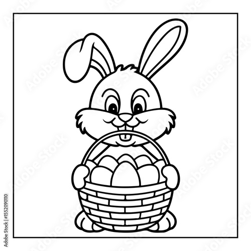 happy easter day coloring pages