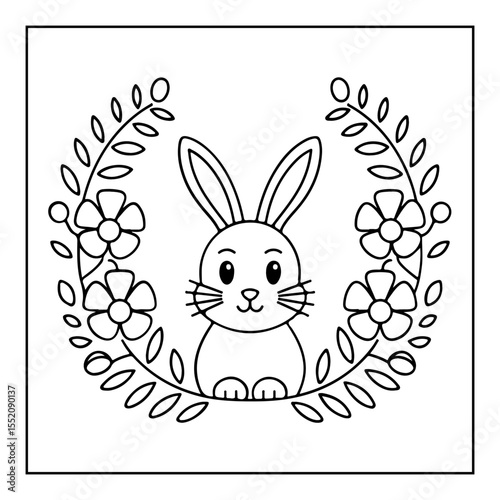 happy easter day coloring pages