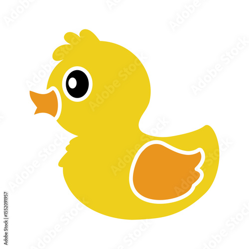 Cute Yellow Rubber Duck Bathtime Toy