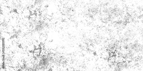 Abstract black and white grunge style texture, Concrete wall with cracks and scratches which can be used as a background, Texture of dust particle and dust grain on white background.	
