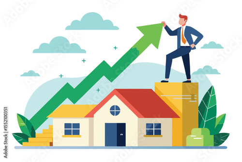 Rising house prices illustrate the benefits of real estate investment in urban markets and the potential for financial growth in the housing sector
