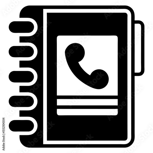 black phone icon