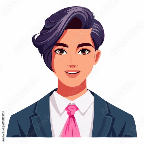 man in suit with tie