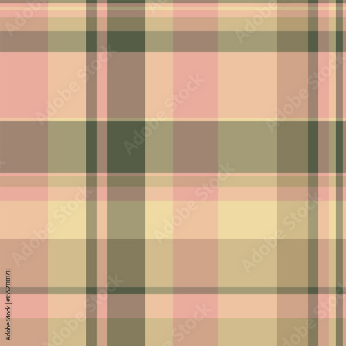 Subtle pastel plaid pattern.  Perfect for textiles, fashion, and website backgrounds.  Soft, calming colors evoke feelings of warmth and comfort. Versatile design ideal for various applications.