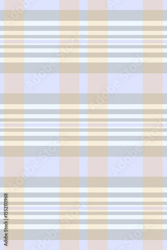Indian check vector plaid, style texture tartan pattern. Twill fabric textile seamless background in alice blue and moccasin colors.