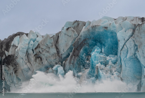 Kalbender Gletscher Islands II 