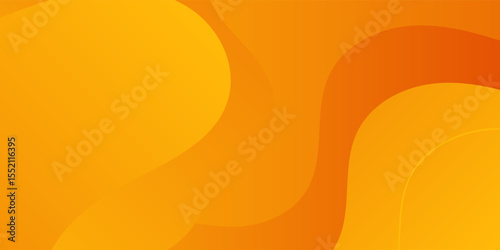 Modern yellow gradient waving background. Vector EPS 10